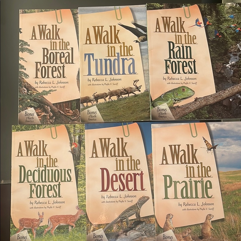 A Walk in the Biomes Book Set